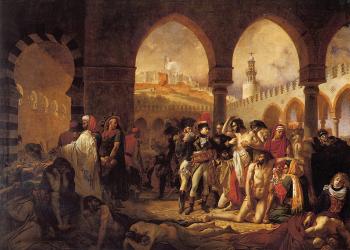 安東尼 讓 格羅 Bonaparte Visiting the Pesthouse in Jaffa 安東尼 讓 格羅 Bonaparte Visiting the Pesthouse in Jaffa